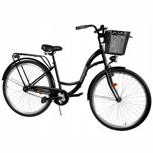 Rower Miejski Montemar Damka 28 cali Damski Retro Czarny Polski Producent